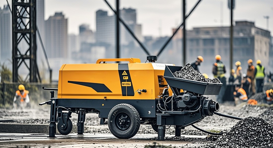 科瑪森40泵地暖回填施工應(yīng)用現(xiàn)場：平穩(wěn)泵送，澆筑輕松，提升效率