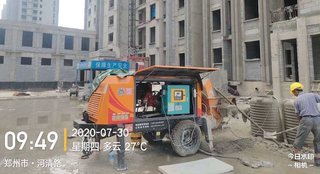 40榮耀高壓細(xì)石泵K3T-150H再次征戰(zhàn)河南鄭州